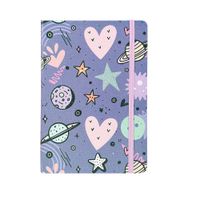 Libreta Artesco Glitter con Liga Dreamspace