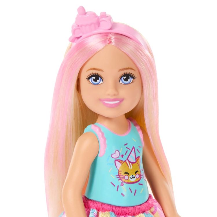 Barbie Chelsea Cumpleañera Falda Rosa