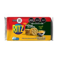 Sixpack Galletas Ritz Sandwich Sabor Queso Jalapeño 30g