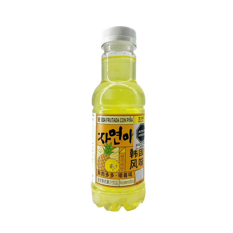 Bebida Frutada con Piña Baolisu Botella 450ml