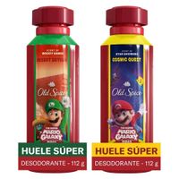 Pack Old Spice Desodorante en Spray 112g: Luigi + Mario