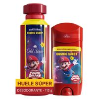 Desodorante en Spray Old Spice Mario 112g + 85g