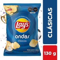 Papas Fritas Lay's Ondas Clásicas 130g