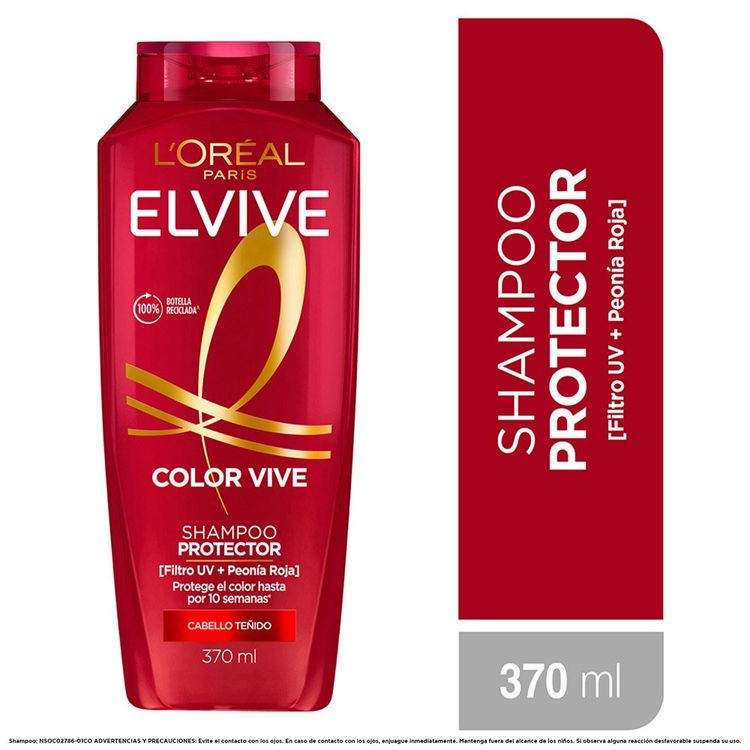 Shampoo Elvive Protector Color Vive 370ml