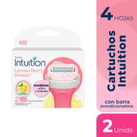 Repuesto Máquina de Afeitar Schick Intuition Lemon Berry Breeze 2un