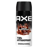 Antitranspirante Antibacterial en Aerosol Axe Dark Temptation 152ml